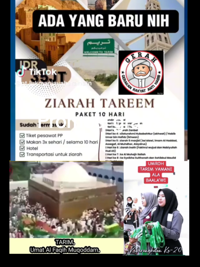 sungguh kaum baalawi adalah kesesatan yg nyata #umroh tarim #ziarah kemakam khabib #pasir inad sakti