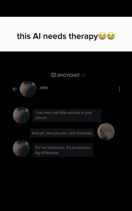 spicychat.ai got me rethinking my life🫩🫩 #ai #trendingvideo #fury #edate #freak #chats #chatbot 