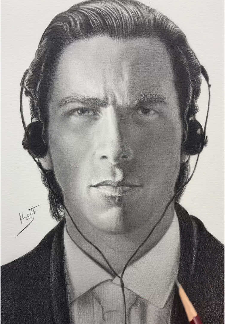 Tough drawing ✍️.                              #drawingtutorial #howtodrawaface #drawing #desenho #dibujo #portraitdrawing #disegno #dessin #howtodraw #christianbale 