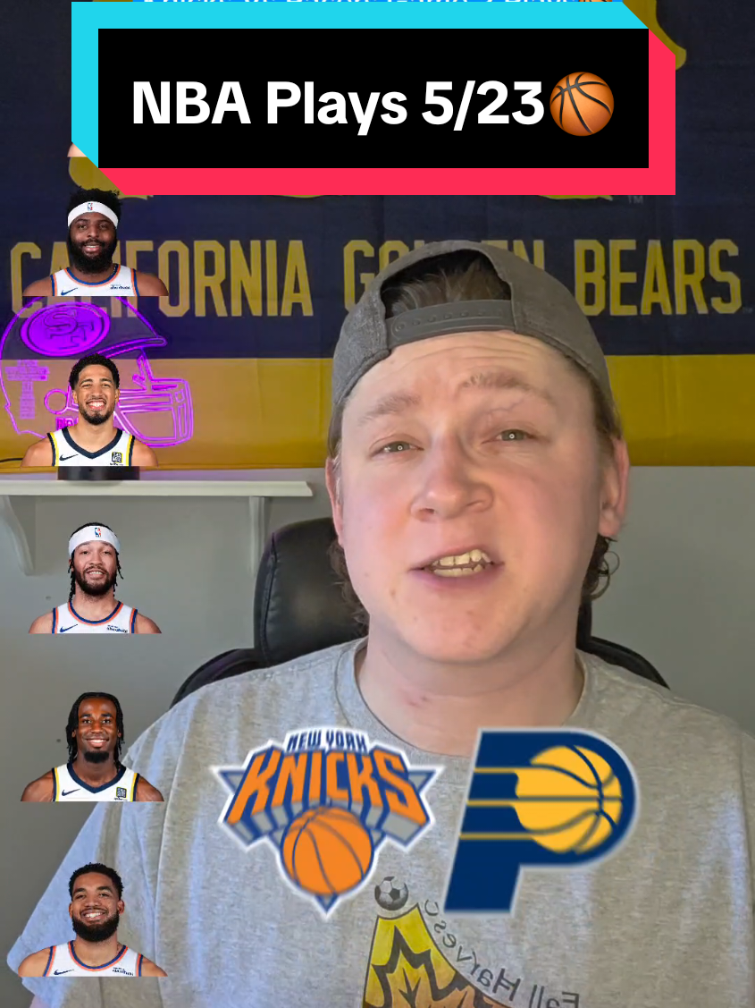 NBA Picks Friday #nbacontent #nbaplays #nbaprops #nbabestpicks #nbapicks #nbaplayoffs #nbafans #basketball #nbamvp #pacers #knicks #tyresehaliburton  May 23 NBA Picks May 23 NBA Props