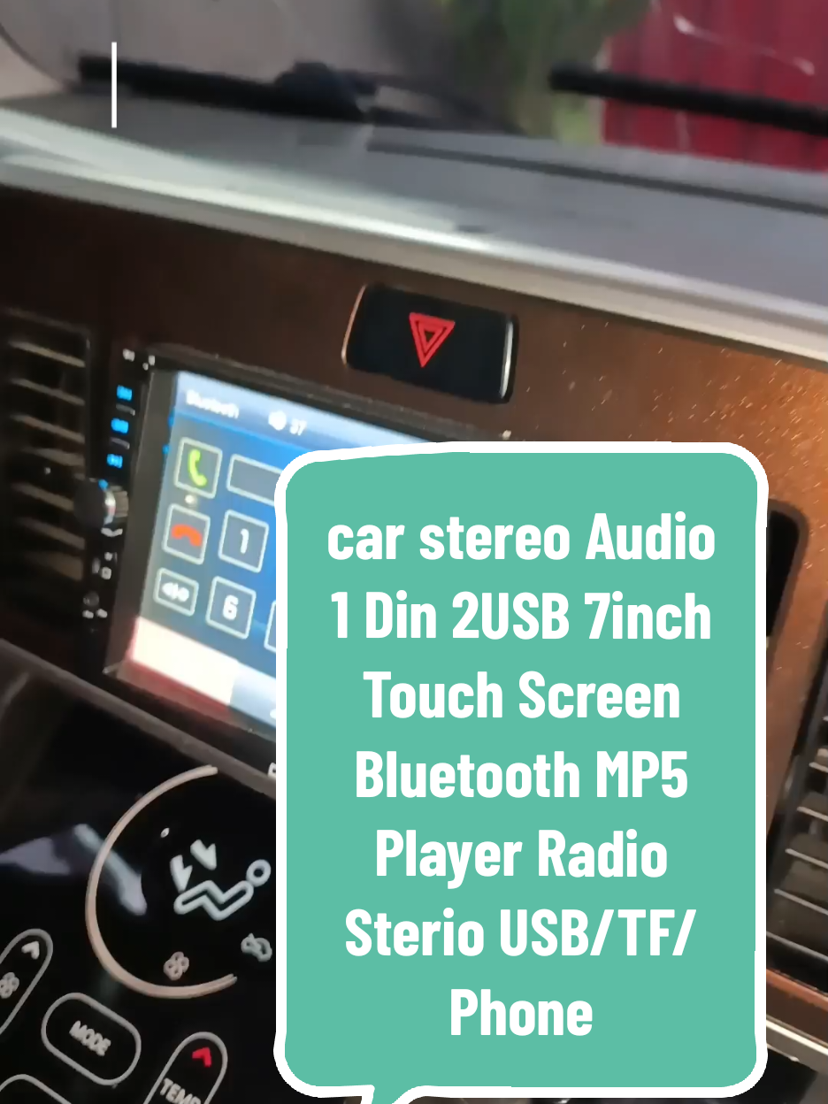car stereo Audio 1 Din 2USB 7inch Touch Screen Bluetooth MP5 Player Radio Sterio USB/TF/Phone Mirror link 