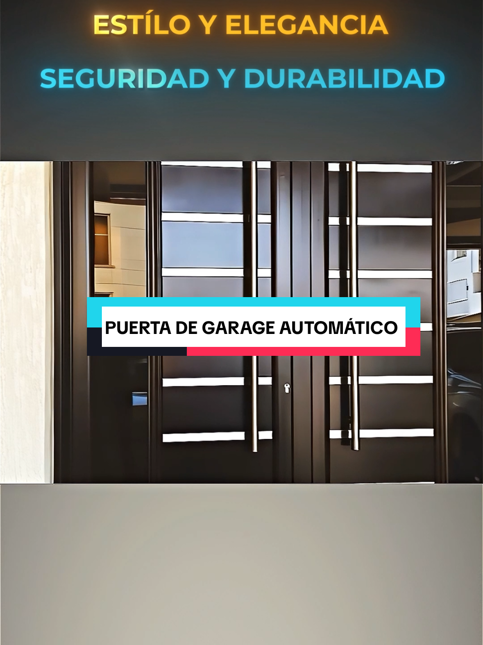 .¿Aún sigues luchando con puertas viejas y pesadas? Es momento de modernizar tu hogar con una puerta de garaje automática con motor de brazo pivot: resistente, elegante y 100% segura. Fabricadas en hierro galvanizado con acabados de acero inoxidable, nuestras puertas están diseñadas para durar, proteger y darle un estilo moderno a tu entrada. 📲 Control remoto o acceso desde tu celular vía Wifi. 🏠 Ideal para quienes buscan seguridad, tecnología y confort sin comprometer la estética. 🚛 Somos fabricantes directos en Riobamba y garantizamos acabados de alto nivel y calidad superior. ✅ Instálala hoy y transforma tu entrada en una **experiencia elegante y segura**. 📩 Escríbenos ahora y agenda tu instalación. #puertaautomatica #garajeinteligente #puertasautomaticasriobamba #diseñodeinteriores #fabricadoenecuador  . .#creatorsearchinsights 