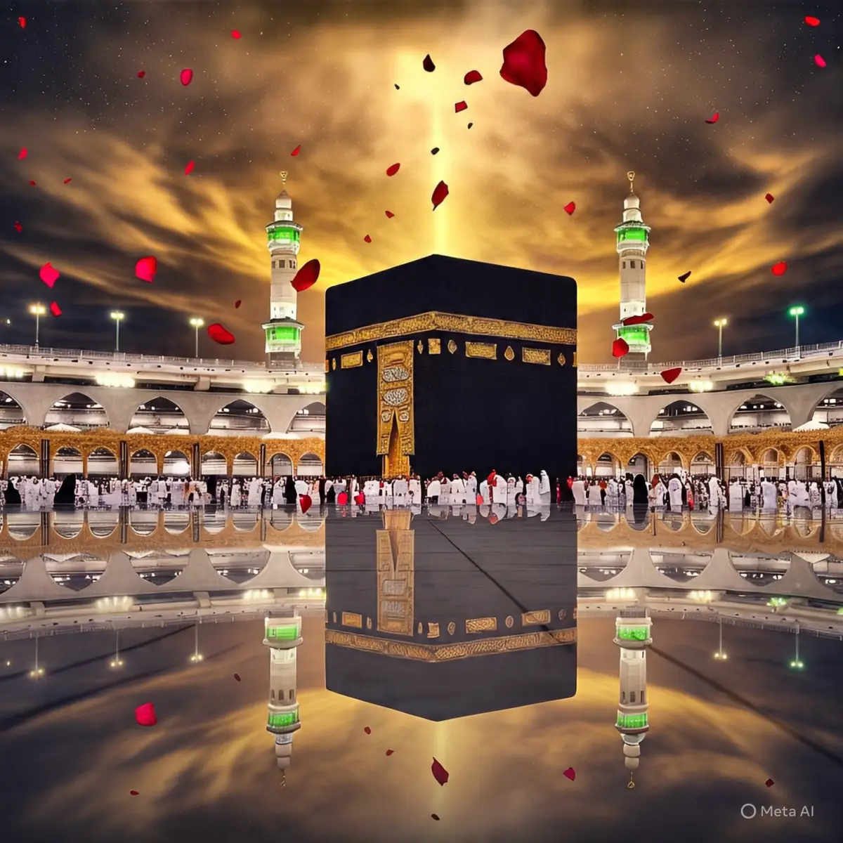 This image captures the majestic beauty of Masjid al-Nabawi, the Prophet's Mosque, located in the holy city of Madina. The iconic green dome marks the resting place of the Prophet Muhammad (PBUH). Surrounded by elegant minarets, the mosque's stunning architecture is illuminated under a clear blue sky. The expansive marble courtyard reflects the soft sunlight, creating a serene and spiritual atmosphere. Pilgrims are seen peacefully walking and praying, symbolizing the unity and devotion of Muslims from around the world. This sacred site is not only an architectural masterpiece but also a place of deep reverence and tranquility. #unfrezzmyaccount  #viral  #trading  #naatstatus  #mashallah  #foryou  #unfreez