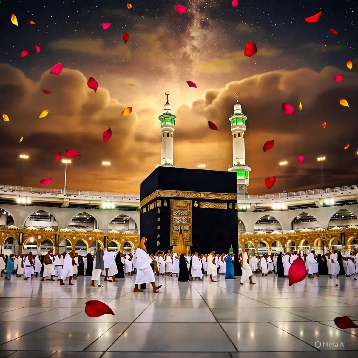 This image captures the majestic beauty of Masjid al-Nabawi, the Prophet's Mosque, located in the holy city of Madina. The iconic green dome marks the resting place of the Prophet Muhammad (PBUH). Surrounded by elegant minarets, the mosque's stunning architecture is illuminated under a clear blue sky. The expansive marble courtyard reflects the soft sunlight, creating a serene and spiritual atmosphere. Pilgrims are seen peacefully walking and praying, symbolizing the unity and devotion of Muslims from around the world. This sacred site is not only an architectural masterpiece but also a place of deep reverence and tranquility. #unfrezzmyaccount  #viral  #trading  #naatstatus  #mashallah  #foryou  #unfreez