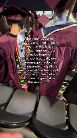 Its over 🥺#classof2025 #2025 #graduate #graduation #graduated #highschool 