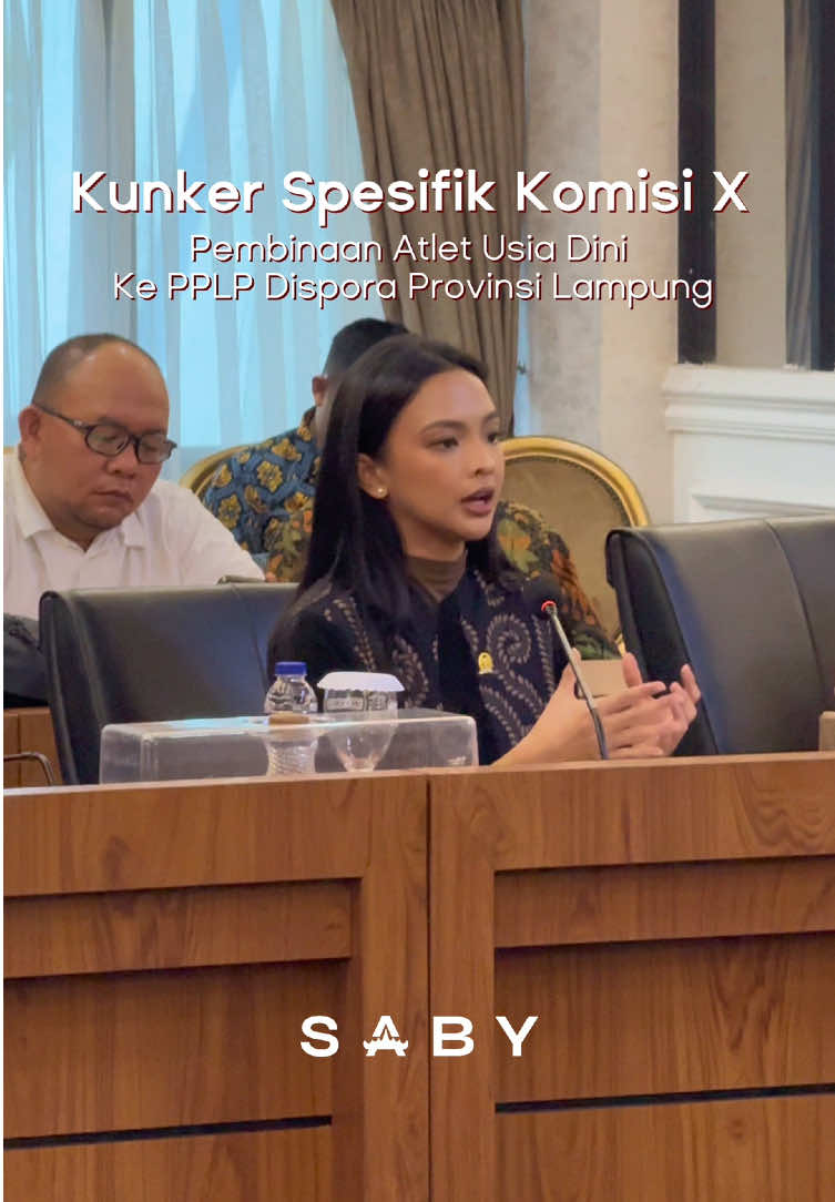 Kunker Spesifik Komisi X, bidang olahraga (pembinaan atlet usia din) ke PPLP Dispora provinsi Lampung.  #SahabatRuby #RubyChairani #Gerindra #Lampung #komisix 
