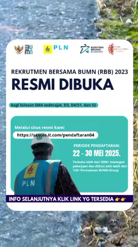 Rekrutmen PT PLN 2025 terbaru cara pendaftaran selengkapnya cek website di bio  #loker #lowongankerja #rekrutmen #pln #ptplnpersero #pegawaipln #karyawanpln #pln_indonesia #lokerpln #rekrutmenpln #bumn #fyppppppppppppppppppppppp #fypシ゚ #loker2025 #lokerindonesia