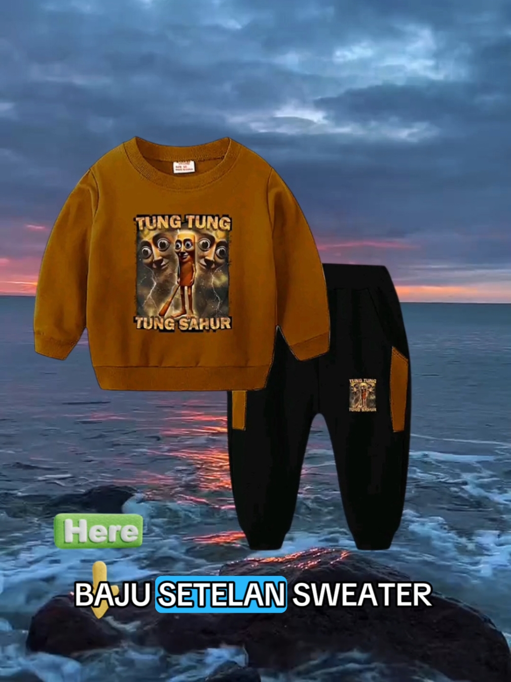 kok bisa murah banget ya baju setelan sweater dan celana Jogger motif anomali tung tung sahur sebagus ini di jual cuma mulai 30 ribuan khusus hari ini saja dan stok sangat terbatas bahan bagus jahitan rapi untuk usia 1 sampai 6 tahun bisa cewek dan cowok yuk di check out bunda klik keranjang di video ini ya #setelananaklakilaki #setelananakcowok #setelananak #setelananakcewek #setelananakperempuan #tungtungsahur #anomali 