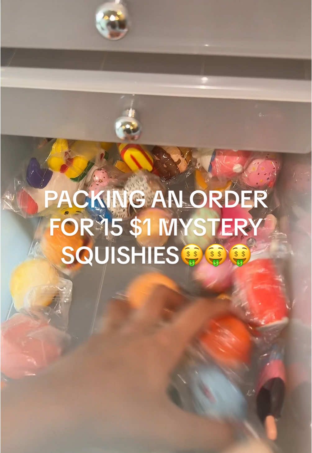 $1 SQUISHIES?😟🤑 guys how much did they pay for this order?!?! And why’d I throw it LOL | shop: cloudysquishies.c om / 🔗 in b!0