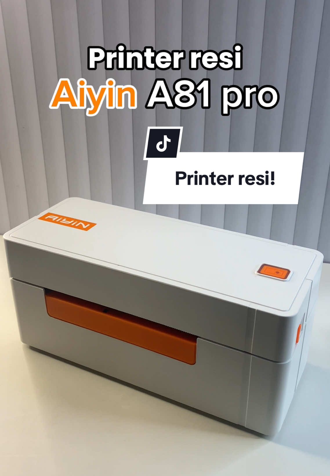 Printer resi Aiyin A81 pro #printerthermal #printerbluetooth #printerlabel 