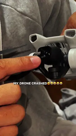 Drone crashed thankfully with small damage 🥺😭😭 #dronecrash 