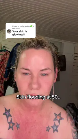 Replying to @maia-sophie☘️ @Ashley S Mixon @The INKEY List @Fenty Beauty @Kosas #skinflooding #skincareroutine #skincare #grwm #nightroutine #fyp #viral #momlife #foryoupage 