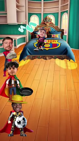 Who is pretending to be fake Messi😱🔥#ronaldo #fypシ #funny #cartoon #football #tiktok #viral #shorts #messi 