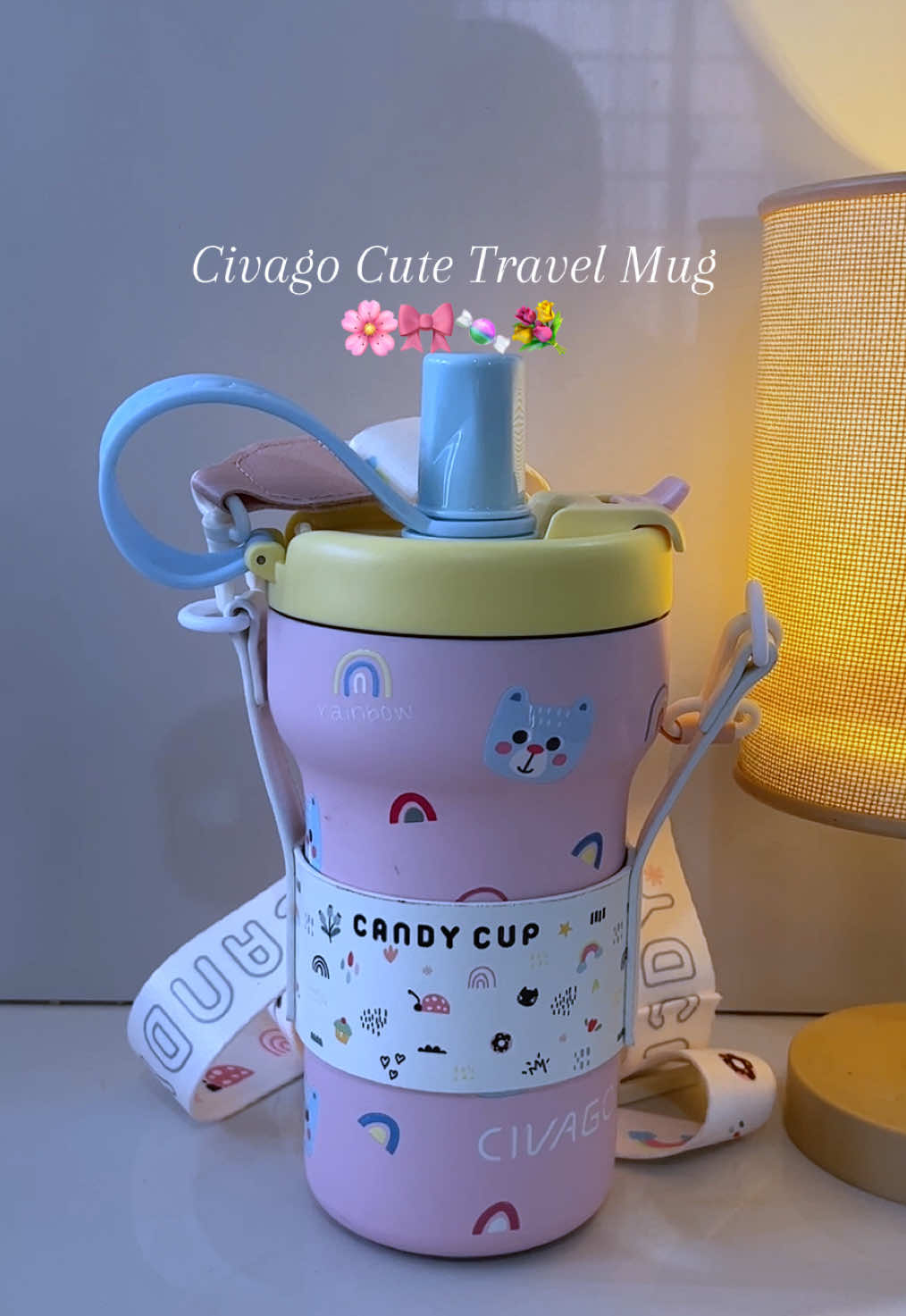 Civago Cute Mug#civagoph #ceramicmug #ceramicstrawmug 