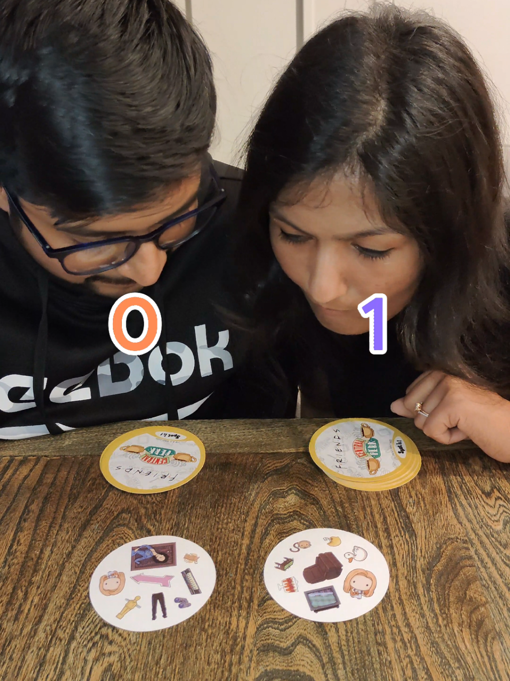 Let's play - Spot it - Friends version! Comment for the link #boardgame #games #kidsgame #gametok #filmtok #smartgame #braingames #challenge #trendingvideo #viralvideo #fyp #asmrvideo #partygame #familygames #gamesnight #twoplayergame #tictactoe #amazonfinds #fungame #chess #connectfour #strategygames #strategy #balancegame #balance #memory #memorygame #cup #slamcup #iloveboardgames #spotit #friends #tvshow #famoustvshow #spotgames #findinggame #strategygames #balancegame #fungame #party #partygame #partyideas #spot #quickgame #fyp #viralvideos #asmr #friendstvshow #phoebe #joey 
