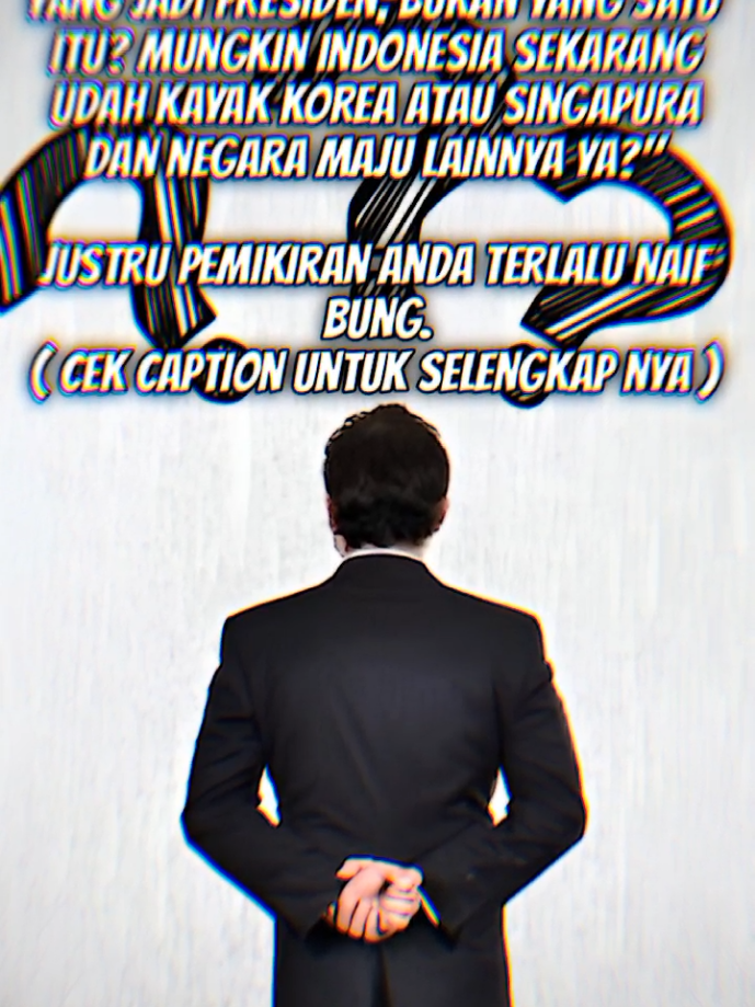 Itu pertanyaan yang kelihatannya kritis, tapi sebenarnya berangkat dari ilusi ahistoris dan determinisme imajinatif. Kita bahas serius ya. Tan Malaka memang pemikir revolusioner yang visinya melampaui zamannya. Tapi membayangkan Indonesia bisa seperti Korea, Singapura, atau bahkan Jepang hanya karena satu orang beda yang naik jadi presiden  Let’s unpack this. 1. Korea Selatan Naik karena bantuan luar negeri (Marshall Plan Asia dari AS), ekonomi pasar terarah, dan support penuh saat Perang Dingin karena posisinya penting untuk nahan Korea Utara dan Tiongkok. > GDP Korea Selatan tahun 1960? Setara Indonesia. GDP Korea Selatan tahun 1990? Sudah 3x lipat Indonesia karena suntikan dana, teknologi, dan konsolidasi militer. Tan Malaka anti-AS, anti-IMF, dan anti-capitalist. Apakah AS akan bantu Indonesia seperti mereka bantu Korsel? Jawabannya: Tidak. Malah diembargo. 2. Singapura Ukuran negara kecil, penduduk homogen, dan kepemimpinan semi-otoriter Lee Kuan Yew yang berdarah dingin secara politis. Tan Malaka? Anti-otoritarianisme. Dia revolusioner, bukan manajer birokrasi yang kompromistis. > Bahkan Tan Malaka menolak federalisme ala Belanda. Jadi bayangin aja, bisa nggak dia ngatur Papua, Aceh, Kalimantan, Sulawesi, semua dengan pendekatan Marxis radikal? Singapura nggak pernah harus menyatukan ribuan suku. Indonesia harus. Kalau presidennya salah satu yang terlalu keras kiri atau kanan, Indonesia bisa pecah sebelum 1950. 3. Jepang Diporakporandakan Perang Dunia II, tapi bangkit karena industrialisasi tertutup + proteksionisme terencana, dengan support penuh dari AS sebagai benteng Pasifik dari komunis. Tan Malaka anti-imperialis garis keras. Kalau dia jadi presiden, Indonesia nggak mungkin tunduk ke sistem Bretton Woods (basis stabilitas ekonomi dunia pasca perang). Hasilnya? Isolasi ekonomi total + perang saudara antara kiri dan kanan. 4. Malaysia Malaysia lebih stabil karena support Inggris + etnis mayoritas Melayu tidak terlalu terfragmentasi. Indonesia? 700+ bahasa, 300+ etnis, dan bekas koloni yang jauh lebih parah penjajahannya. Tan Malaka tidak pernah memegang kekuasaan langsung. Bahkan di internal gerakan kemerdekaan pun dia dimusuhi oleh kiri maupun kanan. Dia terlalu ekstrem bagi yang moderat, dan terlalu moderat bagi yang ekstrem. 5. Negara Skandinavia (Swedia, Norwegia, Denmark) Netizen bilang, “kalau Tan Malaka presiden, kita bisa kayak negara Nordik!” > Masalahnya, negara-negara itu homogen, kecil, dan nggak pernah dijajah ratusan tahun secara brutal kayak Indonesia. Mereka membangun welfare state setelah punya ekonomi mapan dan sistem pajak tertib. Indonesia 1945? Anarki. Jangankan welfare state, bikin akta lahir aja kadang gak bisa. Tan Malaka tidak punya infrastruktur kekuasaan untuk membenahi itu semua dalam 5–10 tahun. Jadi... kenapa sekarang dia cuma jadi legenda? Karena realitas tidak memilih pemimpin yang ideal. Realitas memilih pemimpin yang bisa bermain di antara idealisme dan kompromi. Yang bisa menavigasi kekuatan global tanpa dijatuhkan. Yang tahu kapan bicara, kapan diam, dan kapan... berkompromi demi eksistensi negara. Tan Malaka bukan solusi satu-satunya. Dan mengganti satu orang dalam sejarah tidak otomatis mengubah garis dunia. Kalau kalian mau Indonesia jadi seperti negara-negara hebat itu, yang dibutuhkan bukan pemimpin tunggal, tapi sistem yang kuat, rakyat yang cerdas, dan sejarah yang berpihak. Dan sayangnya... sejarah gak pernah berpihak pada yang terlalu bersih #TanMalaka #SejarahIndonesia #PresidenIndonesia #SosialPolitik #IndonesiaMaju #PemimpinIndonesia #PendidikanSejarah #DebatSejarah #RevolusiIndonesia #SistemPolitik #KritikSosial #AlternatifIndonesia #IndonesiaHebat #NegaraBerkembang #KilasSejarah #PemimpinVisioner #AntiOtoriter #PolitikIndonesia #KisahTanMalaka #LegacyTanMalaka #IndonesiaMasaDepan #FYP #ForYou #Viral #Trending #IndonesiaMilenial #capcut 