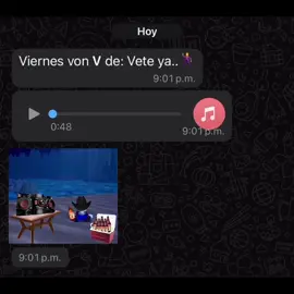 Viernes con V de: Vete Ya 🕺 #paratiiiiiiiiiiiiiiiiiiiiiiiiiiiiiii #paradedicar #viernesconvde #veteya #laracha🔥 #whatsApp #paradedicar♡ #viernesdetiktok #fyp #fypシ #mexico #estadosunidos🇺🇸 #puertorico #honduras #guatemala #colombia #argentina #viraltiktok #tiktokponmeenparati #🐛 #💃 #🕺 #🔥 #🎶 #spotify #teamo #findesemana 