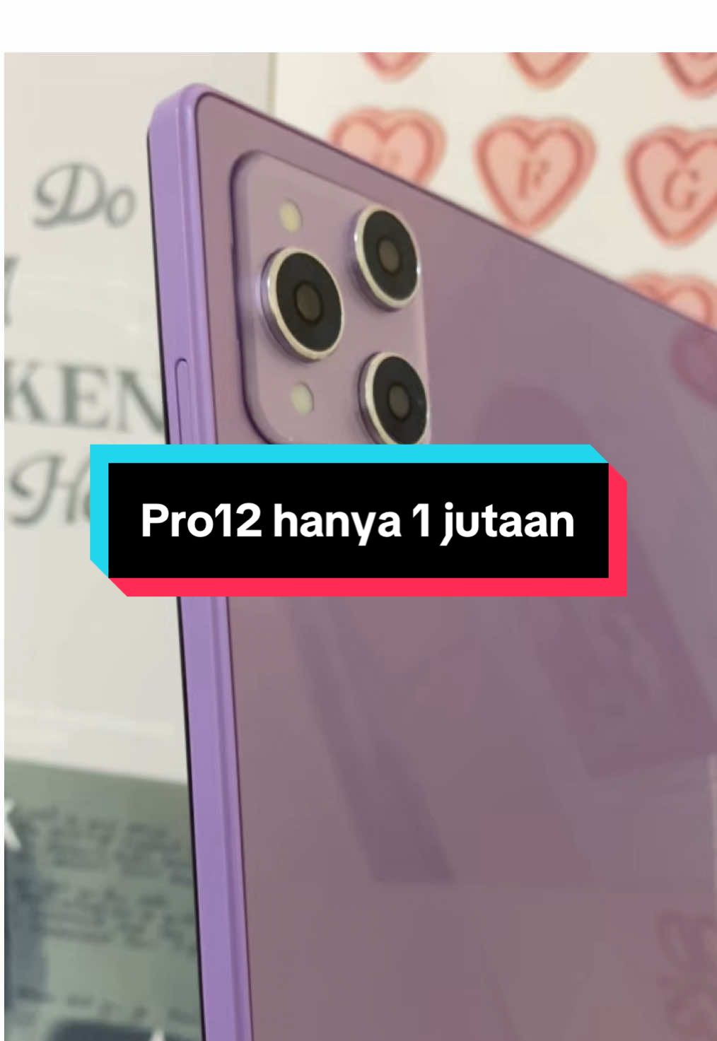 Promo pro12 harga 1 jutaan hanya di live!! #fyp #tiktoklive #foryou #tabletmultifungsu #promo #bisacod #cosekarang 