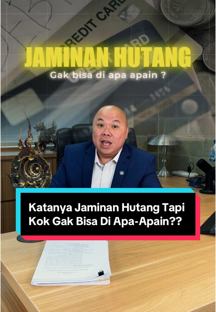 Hati-hati! Jaminan hutang ada yang gak bisa di apa-apain kalau… 🤔🤔#CorporateLegalIndonesia #CLI #UMKM #Hukum #legalitas #jaminan #hutang
