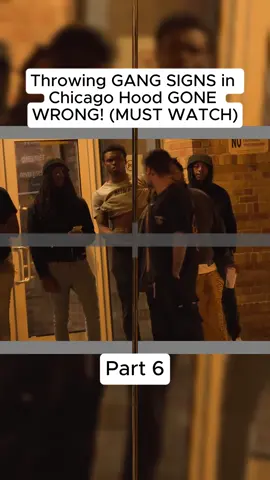 Throwing GANG SIGNS in Chicago Hood GONE WRONG! 