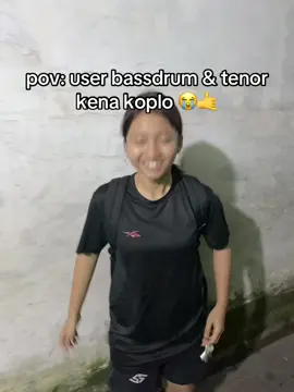 ancen josjis wong iki gejala awal setelah binsik😭😭@chika #bassdrum #tenor #genderangsuling #akmil 