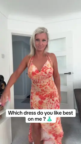 Which one ? #dress #choices #Vlog #model #mom #influencer #tik_tok #positivity #confidence #fyp #beyourself 