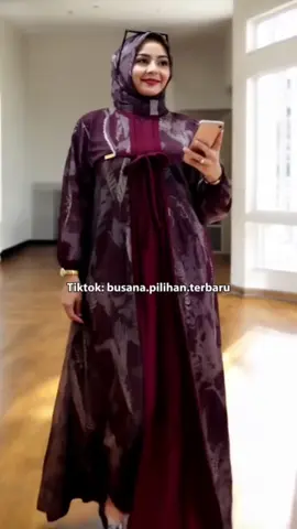 rekomendasi baju gamis trend 2025 elegan mewah model baru #rekomendasi 