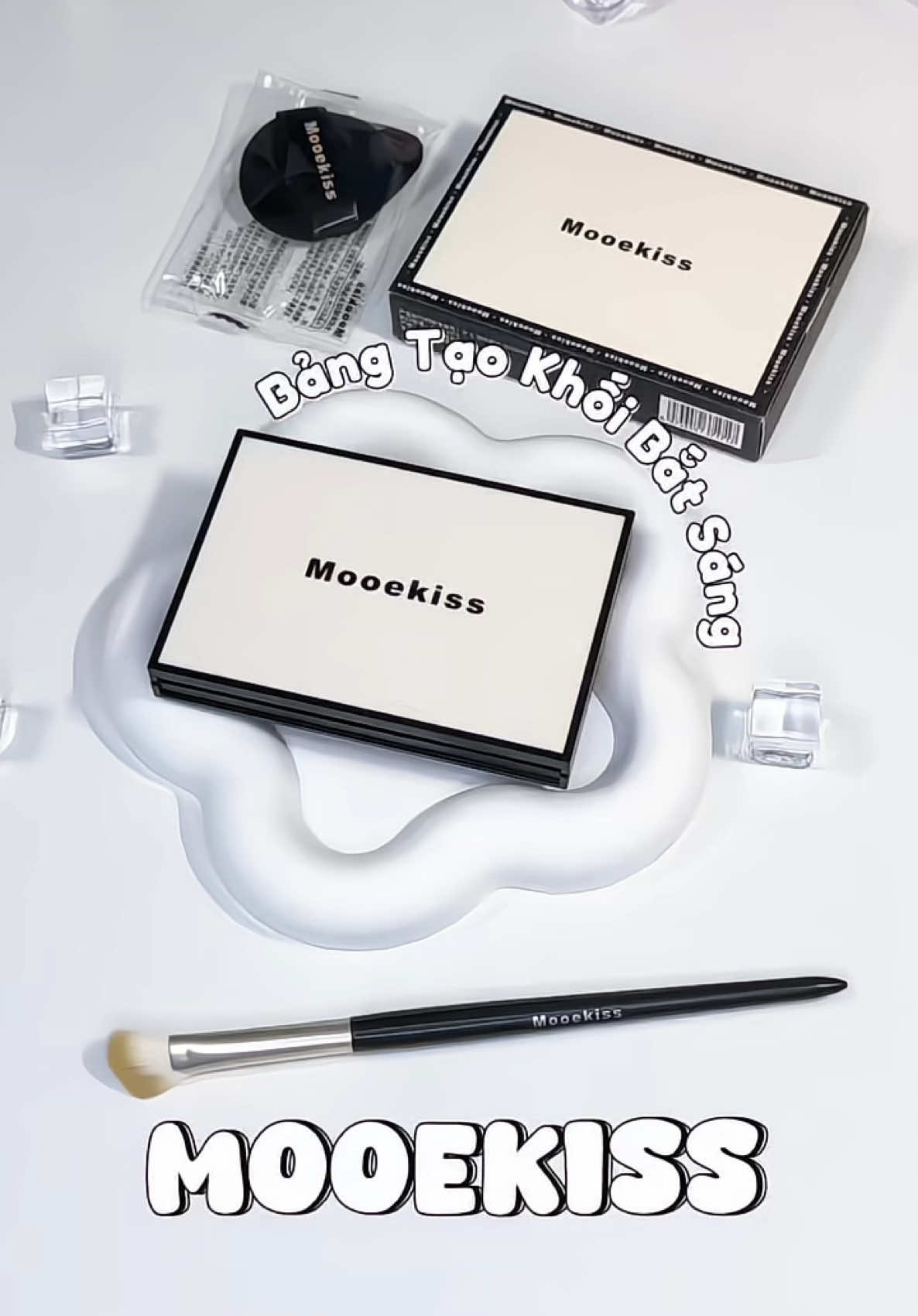 Bảng phấn khối bắt sáng siêu đỉnh mấy bà nhất đỉnh phải có nè #mooekiss #bangtaokhoi #batsang #coopa #makeup #xuhuong #viral #review 