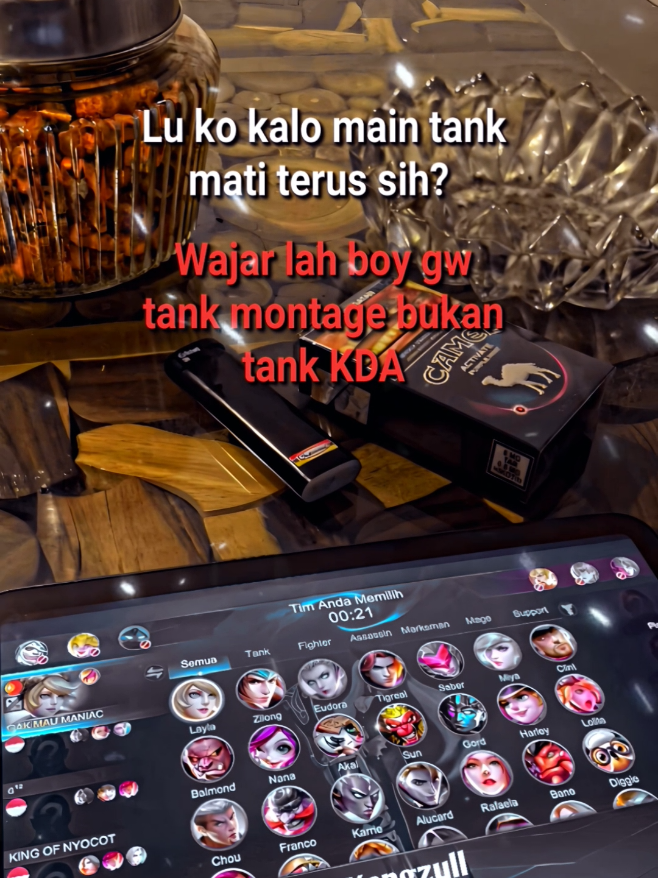 req hero?Sw in nih🤟😜#mobilelegends #mlbb #tigreal #foryoupage #roamer #storymlbb #katakataml #4u #xyzabc #fypp 