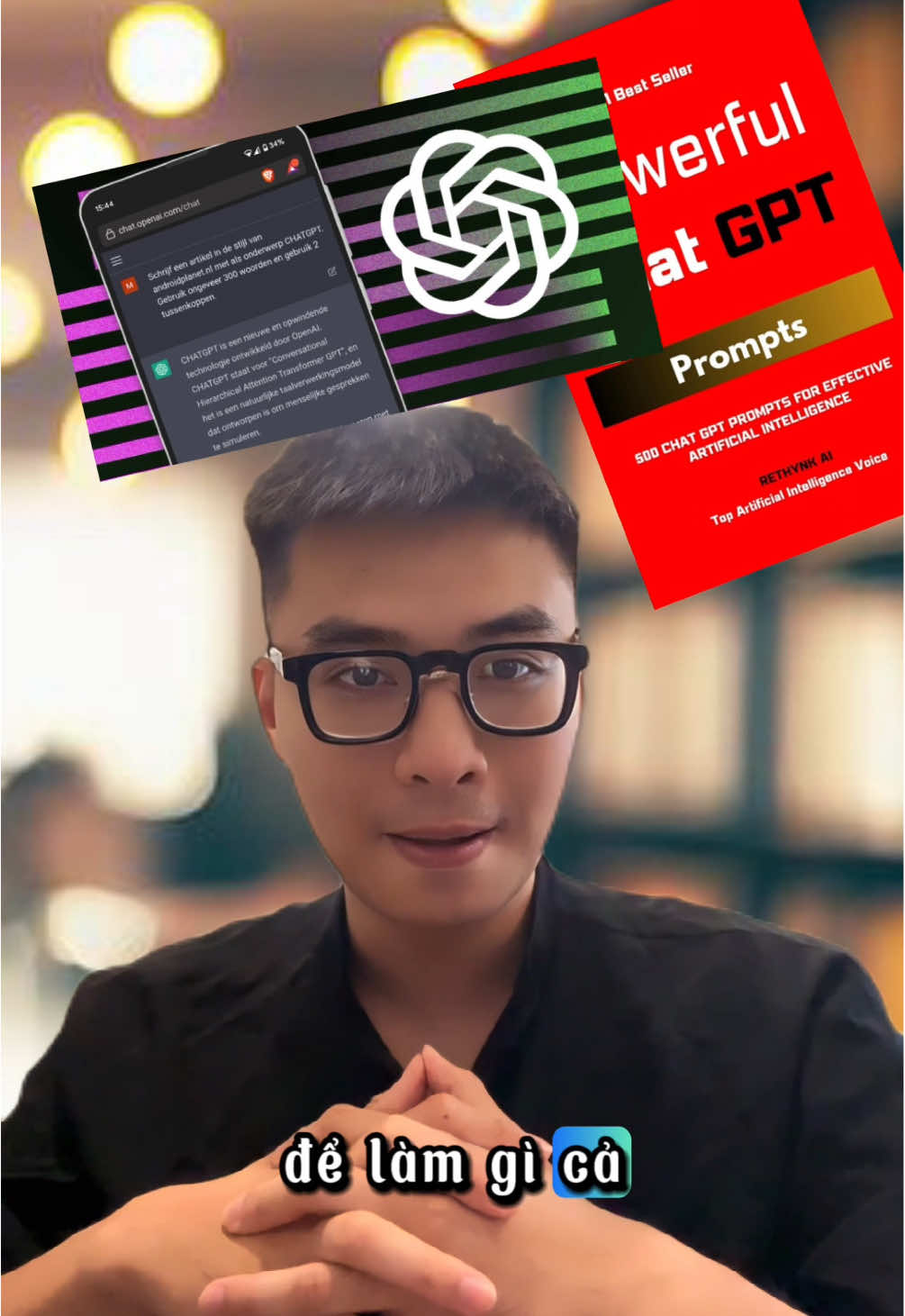 Cách đặt câu hiệu lệnh trong Chat GPT bằng cách để Chat GPT tự viết prompt 🤓 #CapCut #chatgpt #trick #caulenhchatgpt #AI #xuhuong #viral #gemini #prompt #klingai #huongdantiktok #LearnOnTikTok #learning #tiktok 