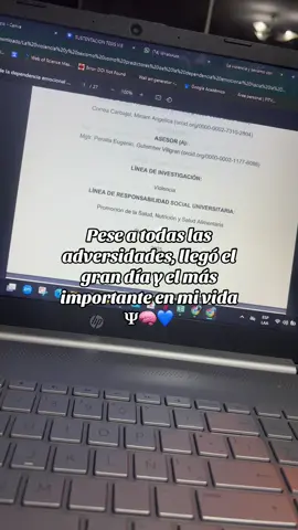 #psicologia #tesis #uni #licenciada 