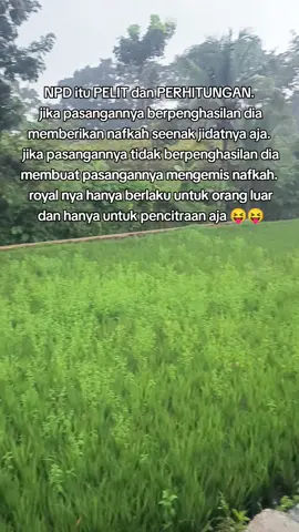NPD (Narcissistic Personality Disorder) adalah suami yang memiliki gangguan kepribadian narsistik. Gangguan ini ditandai dengan rasa megah yang berlebihan, kebutuhan akan pujian yang mendalam, kurangnya empati, dan perilaku yang cenderung manipulatif. cmiiw #fyppppppppppppppppppppppp #viralvideo 