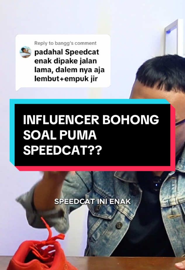 Replying to @bangg pengem ngumpulin orang yang bilang Puma Speedcat Enak Buat Jalan🤡 #shoepolice 