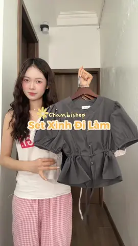 Set xinh đi làm cho các nàng nè 🥰 #CapCut #chambishop #fyp #fypシ #quanao #xuhuong#xuhuongomeninsports #review #outfits #phoido #summervibe #lolita #summervibe #LearnOnTikTok #viral #phongcach #phoidoxinh #forgirls #fyp #trending #trendingtiktok #unbox #thanhlich 