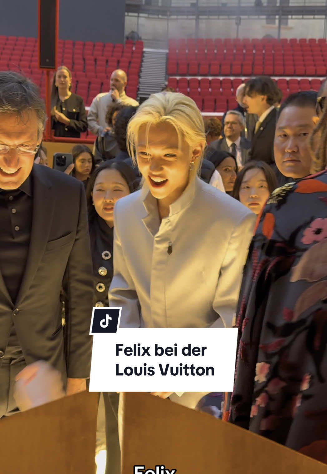 #felix bei der #louisvuitton Show in Avignon! 💥 #straykids #felixstraykids #TikTokFashion #fashionshow 