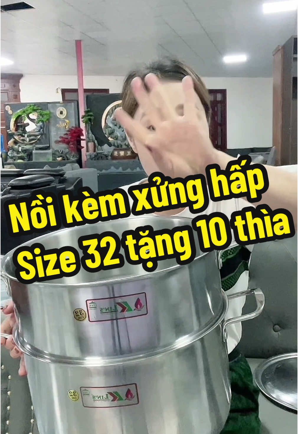 HƯƠNG GIA DỤNG 90#noi #inox430 #xunghap #xuhuongtiktok #muangay 