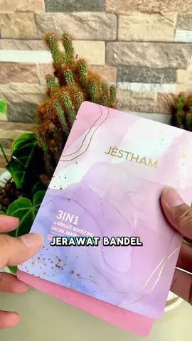 ✨ Masker wajah viral 2025! Jestham 3 in 1 Bright Boosting Cocok untuk kulit berjerawat, kusam & kering Aman untuk ibu hamil, menyusui & remaja! No ribet! #maskerjerawat #maskerwajahviral #skincareaman #maskerbumil #tiktokaffiliateskincare #Guncang66SpesialGajian