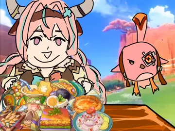 CACUCU SAVE URSELF BEFORE SHE TURNS YOU TO FRIEND CHICKEN💔#fyp #varesa #ifa #cacucu #genshin #GenshinImpact #nikokadoavocado #chiikawa #natlan 