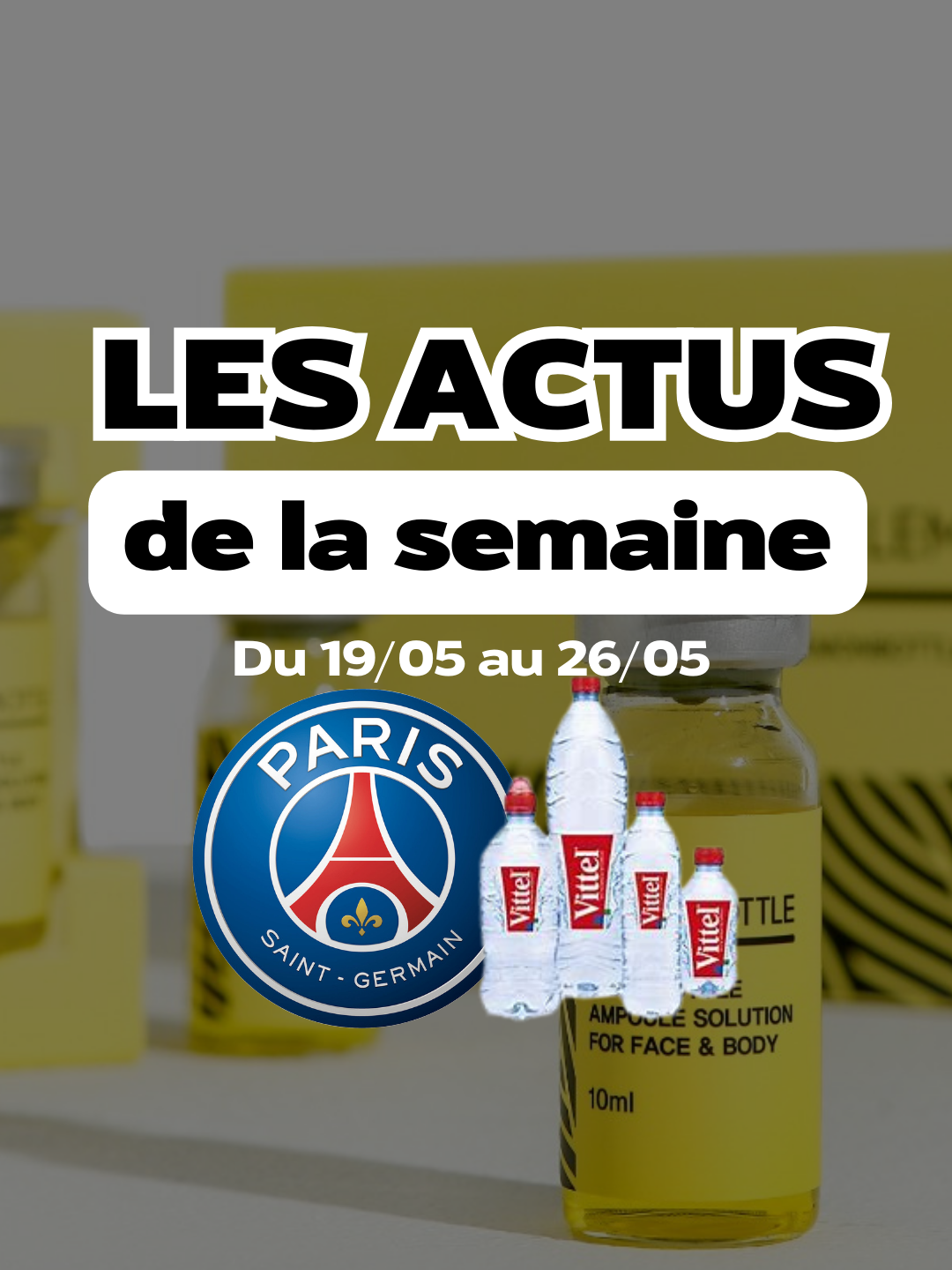 Les 4 actus à retenir : Lemon Bottle à 150€, dîner VIP au PSG, salaires fractionnés contre les découverts, 3 milliards € de fraude chez Nestlé ! #Actu #Santé #PSG #Economie #Salaires #Nestlé #Eau #Business #Infos