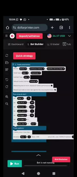 how to set bot when trading#tiktokskills #tradingforbeginners #derivforbegginers #togetherwewin #tiktokskills #viralvideo #nairobikenya #africantiktok #ffffffffffffyyyyyyyyyyp #challengeto8million 