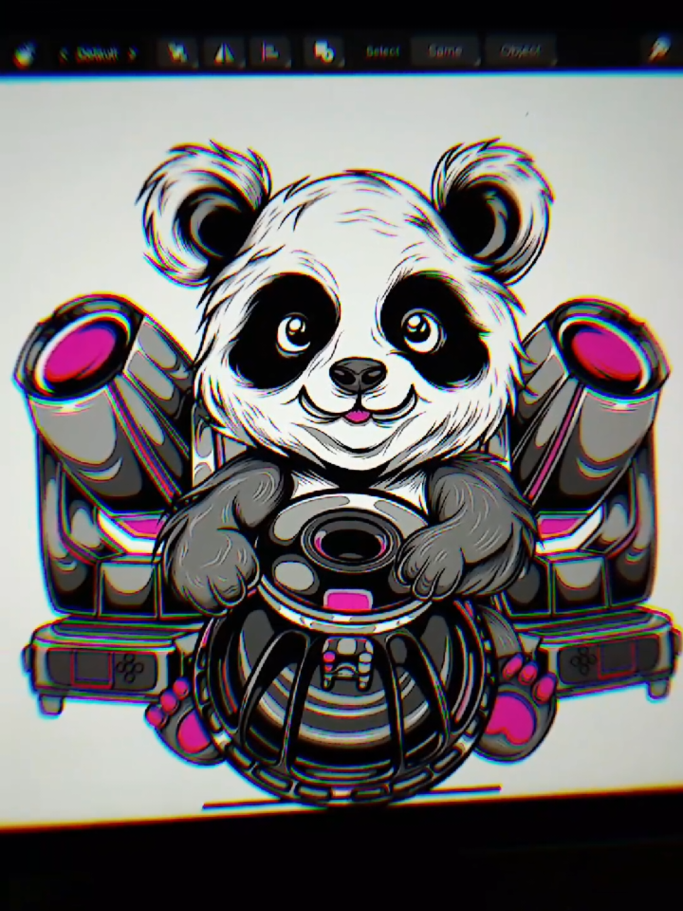 Desain panda horeg😍 info pemesanan desain Dm📩 #desainlogo #horegmania_official #jasadesain #soundsystem #horegjawatimur #jualdesain #horegmania_official #karnavalsoundsystem #soundsystemjawatimur #pemburuhoreg #horeg #soundminiatur #soundviral #fypage #fyp 