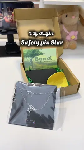 Chúc cậu 1 đời an nhiên! #daychuyen #safetypin 