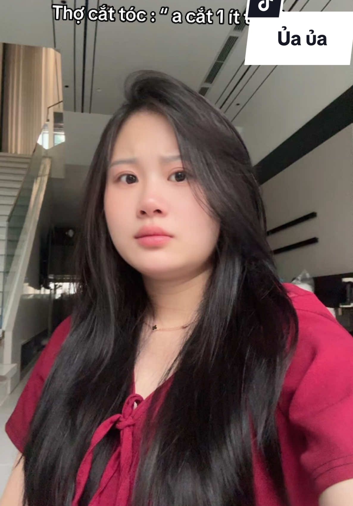 T nhớ t dặn ổng cắt 1 khúc thôi mà ta 🥴#mebexiuxiu #mebau 