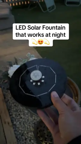 #tiktokmademebuyit #solarfountain #waterfountain #ledwaterfountain #birdbathfountain #lightupwaterfountain #waterfeature 