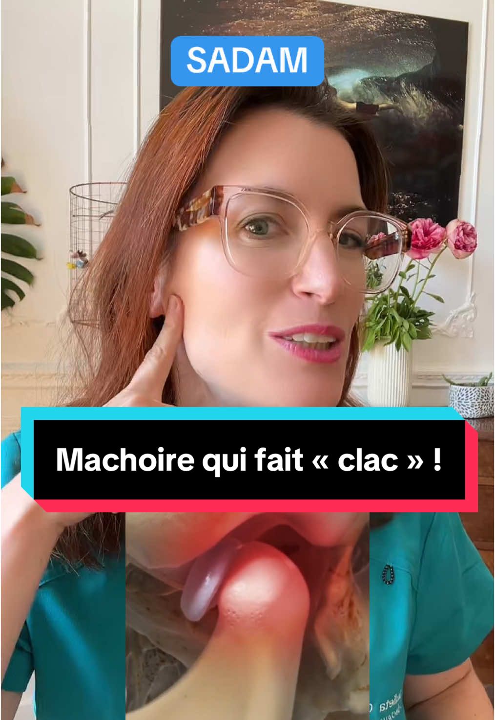 Votre mâchoire fait un clic ou un craquement lorsque vous l’ouvrez ? C’est probablement un SADAM. Il s’agit d’une pathologie de l’articulation temporo mandibulaire qui survient le plus souvent lorsque l’on a une mauvaise posture.  #s#sadama#atmd#douleurd#dentaired#dentsm#machoirem#medecines#sante