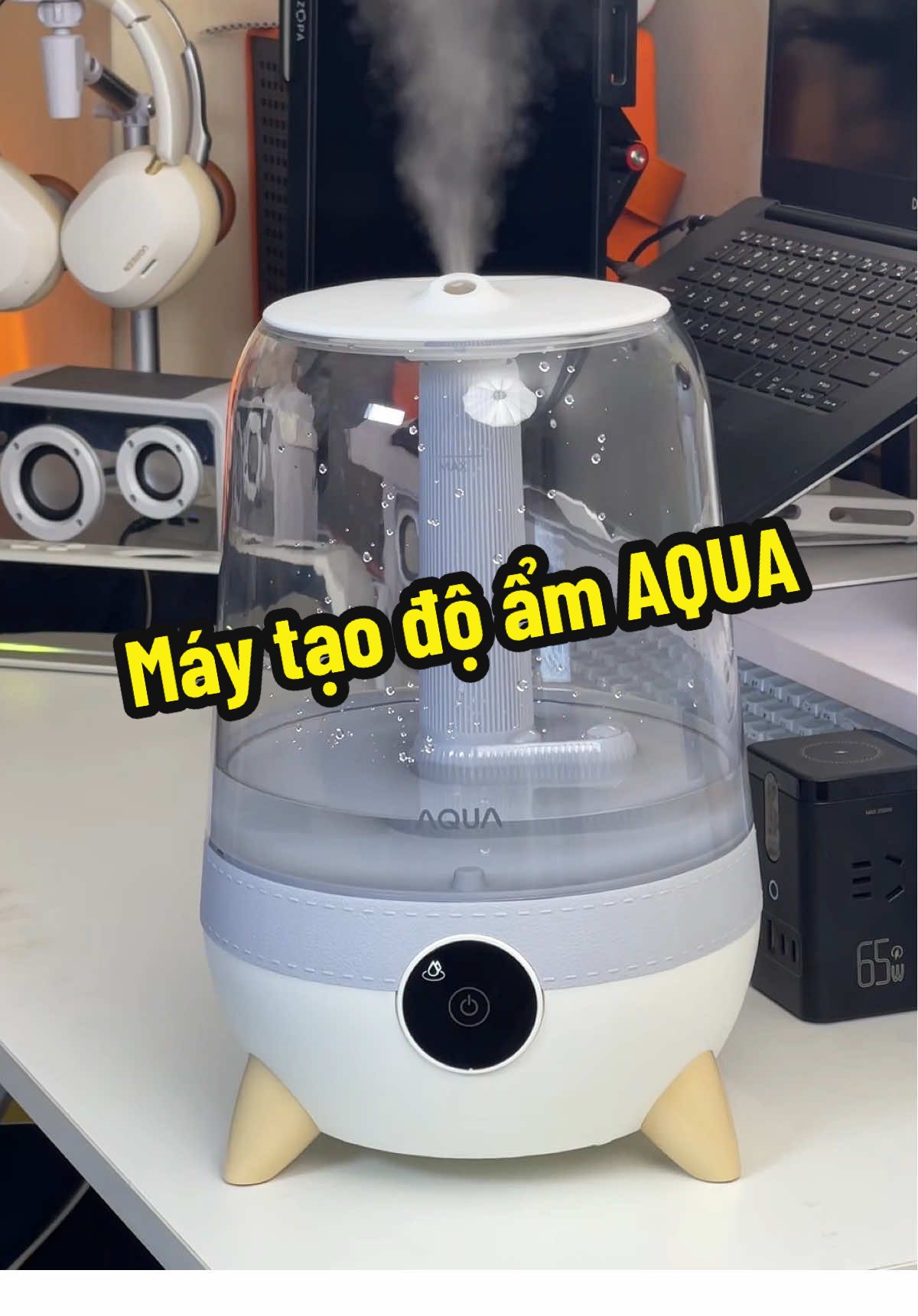Máy tạo độ ẩm Aqua #mayphunsuong #aqua #maytaodoam #decor 