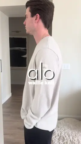 Alo waffle knit, long sleeve, crew neck. It fits soft, heavy, and true to size - Perfect for casual days and easy to wear at least 1x a week making the cost per wear low. Exact product page is on my LTK ‼️ @Alo Yoga #waffle #alo #aloyoga #mensfashion #mensclothing #mensoutfitideas #outfitideas #waffleknit #giftsforhim 