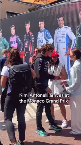 Kimi & Eliska 🥹🩵 #f1 #f1tiktok #f1drivers #f1fans #formulaone #f1content #formula1 #f1edit #trending #kimiantonelli #mercedesf1 #monacogp #fyp 