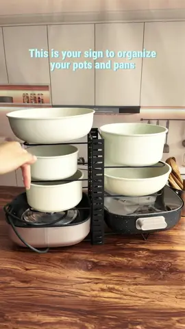 🍳✨ Say Goodbye to Cabinet Chaos with the 8-Tier Pot Rack Organizer! ✨🍽️ Tired of the pan avalanche every time you open a cabinet? Meet your new kitchen hero: the 8-Tier Pot & Pan Organizer — the ultimate space-saving, sanity-saving solution for your cookware clutter! 🙌🔥 ✅ 8 Adjustable Tiers – Store pots, pans, lids, and more with custom spacing! 🛠️🍲 ✅ 3 DIY Assembly Options – Use it vertically, horizontally, or split into two racks—fits your kitchen YOUR way! 🔄🏡 ✅ No More Scratches – Keep your cookware safe, organized, and easily accessible! 💥🔒 ✅ Sturdy & Durable Design – Built to handle heavy pans without wobbling. 💪🪵 ✅ Maximize Kitchen Space – Perfect for cabinets, countertops, or under the sink! 🧼🗃️ ✅ Tool-Free Setup – Easy to assemble in minutes! No handyman needed. 🧰⏱️ ✨ Declutter your kitchen and cook like a pro with a rack that actually makes sense! 🛒 Order now before your pans take over your kitchen again! #PotRackOrganizer #KitchenStorageHacks #PanRack #LidOrganizer #KitchenOrganization #TikTokMadeMeBuyIt #SpaceSaver #HomeHacks #DeclutterYourLife #CookingEssentials #OrganizedKitchen #TikTokShop #CabinetGoals #DIYStorage #NoMoreChaos #CleanKitchenVibes #PanStorage #KitchenMustHaves 