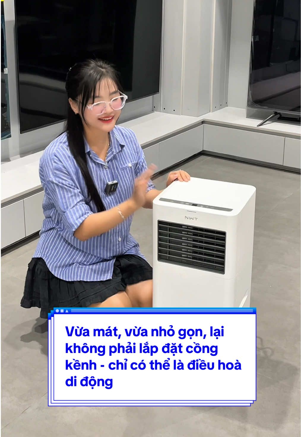 Vừa mát, vừa nhỏ gọn, lại không phải lắp đặt cồng kềnh - chỉ có thể là điều hoà di động #xiaomistorehanoi #xiaomihanoi #xiaomi #mistorehanoi #dieuhoa #dieuhoadidong 
